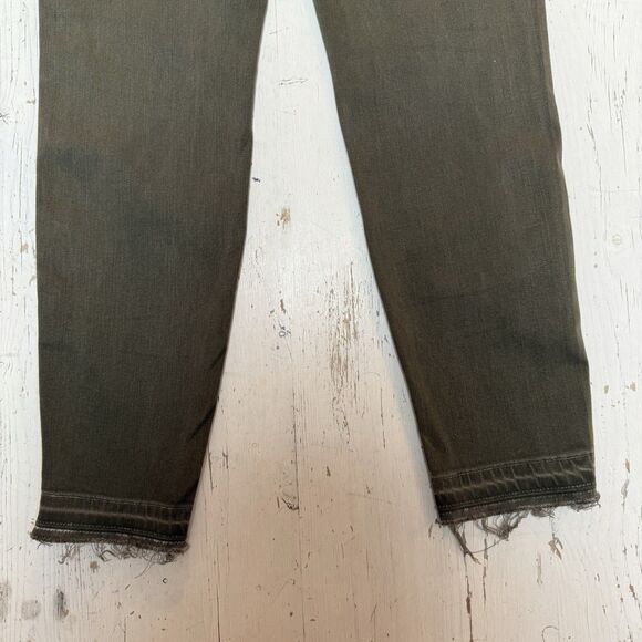 Principle Jeans 28 Mid Rise Skinny Dreamer Olive Green $166 MSRP - Picture 6 of 12